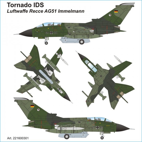 PANAVIA TORNADO IDS - Reconnaissance Wing 51 Immelmann (AG-51) of German Luftwaffe<br /><a href='images/pictures/ETH_Arsenal/221600301.jpg' target='_blank'>Full size image</a>